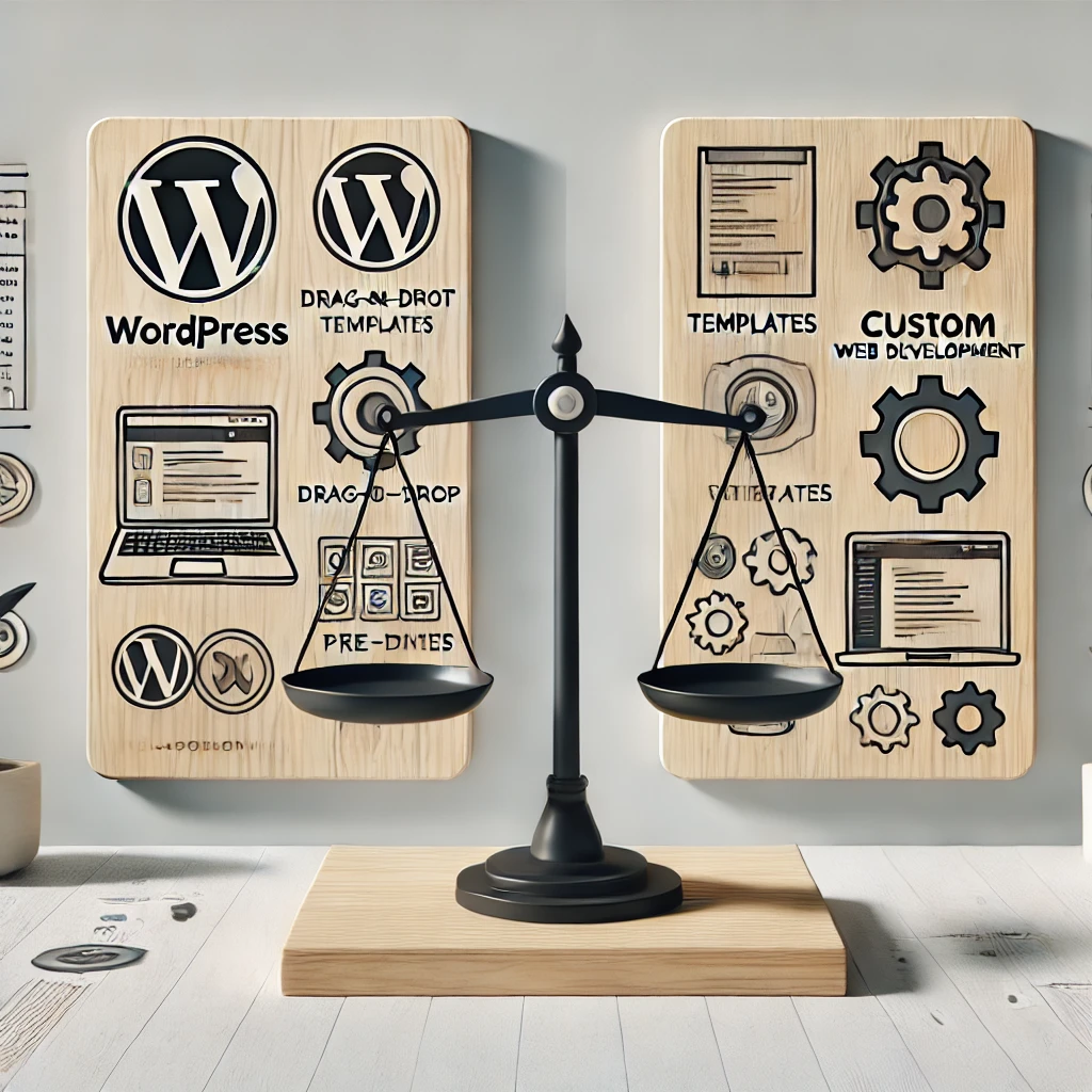 Comparativa: ¿WordPress o desarrollo web a medida?